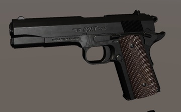 M1911.fbx unityアセット同梱版