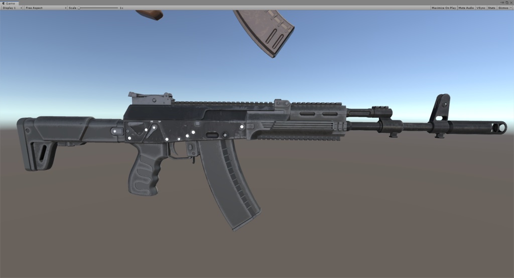AK-12.fbx unityアセット同梱版