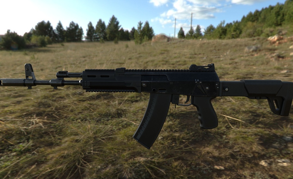 AK-12.fbx unityアセット同梱版