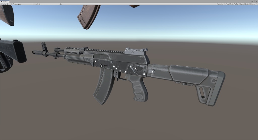 AK-12.fbx unityアセット同梱版