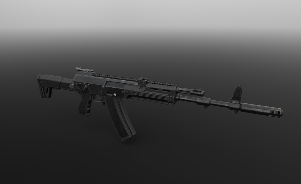 AK-12.fbx unityアセット同梱版