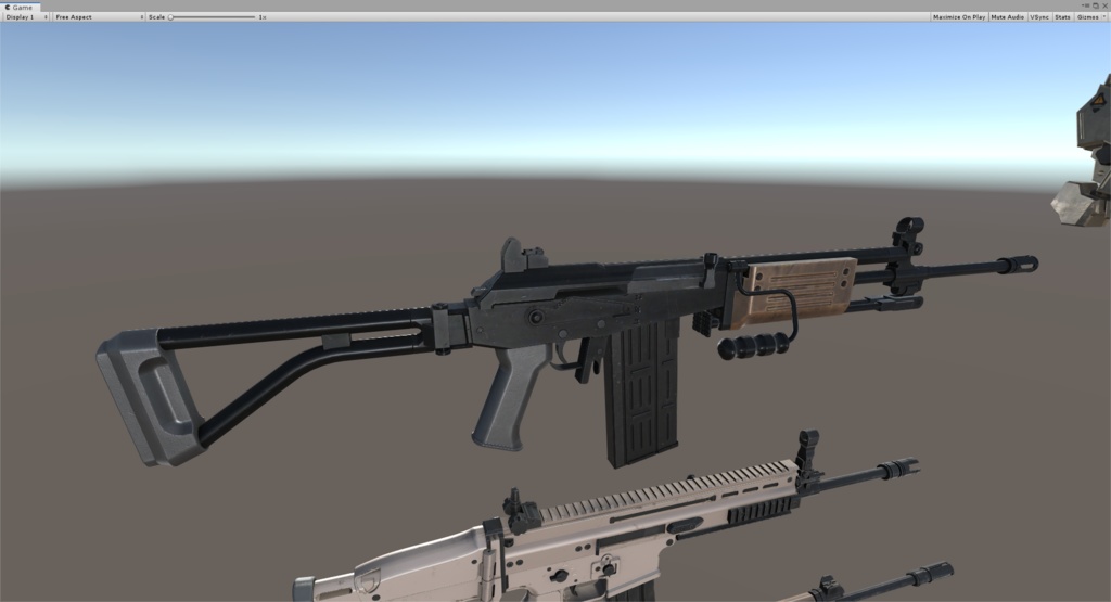 GALIL ガリル.fbx unityアセット同梱版