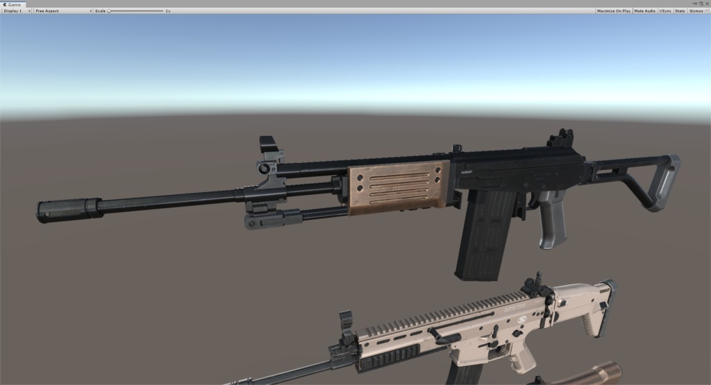GALIL ガリル.fbx unityアセット同梱版