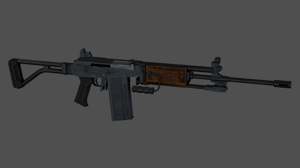 GALIL ガリル.fbx unityアセット同梱版