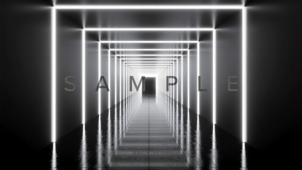 【背景セット】幻想的な光の空間(10枚)