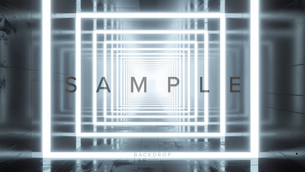 【背景セット】幻想的な光の空間(10枚)