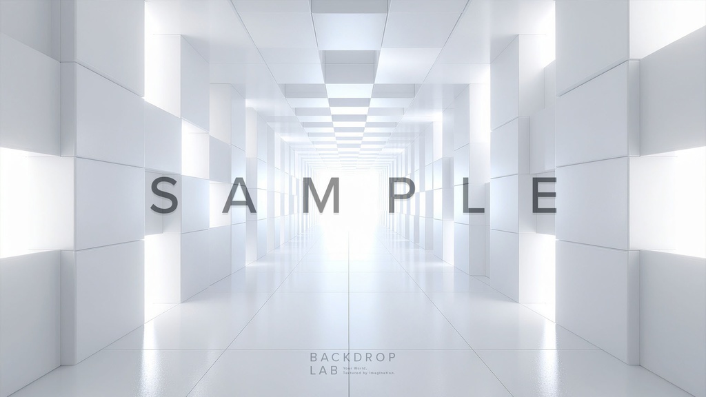 【背景セット】幻想的な光の空間(10枚)