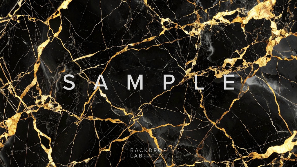 【背景セット】黒基調の大理石テクスチャ(15枚)
