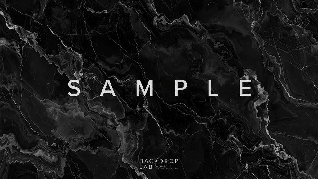 【背景セット】黒基調の大理石テクスチャ(15枚)