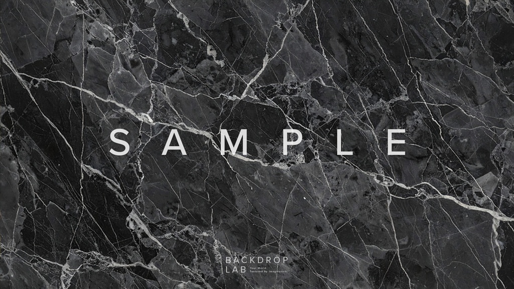 【背景セット】黒基調の大理石テクスチャ(15枚)