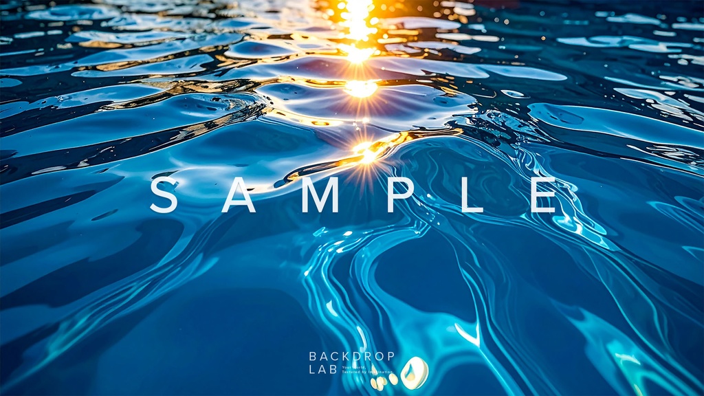 【背景セット】水面のテクスチャ(15枚)