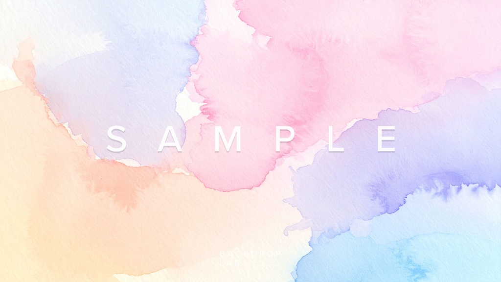 【背景】水彩テクスチャグラフィック(15枚セット)