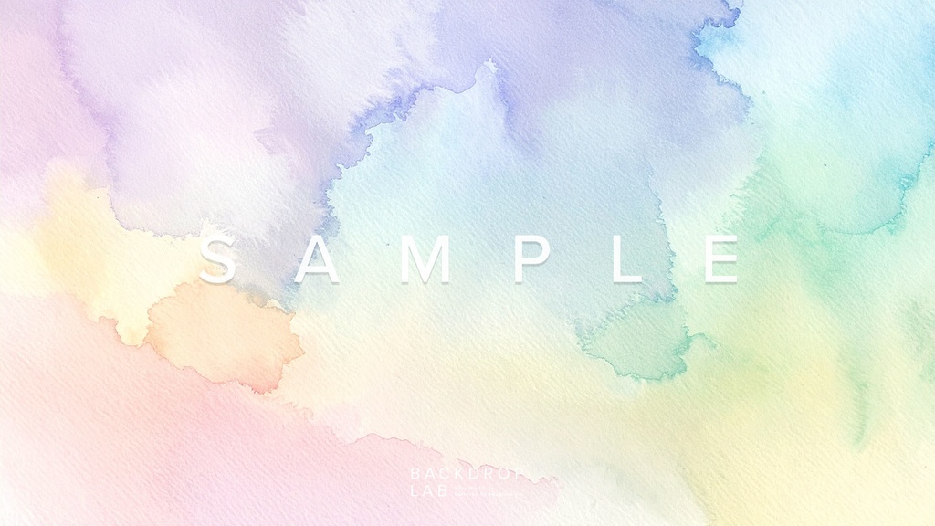 【背景】水彩テクスチャグラフィック(15枚セット)