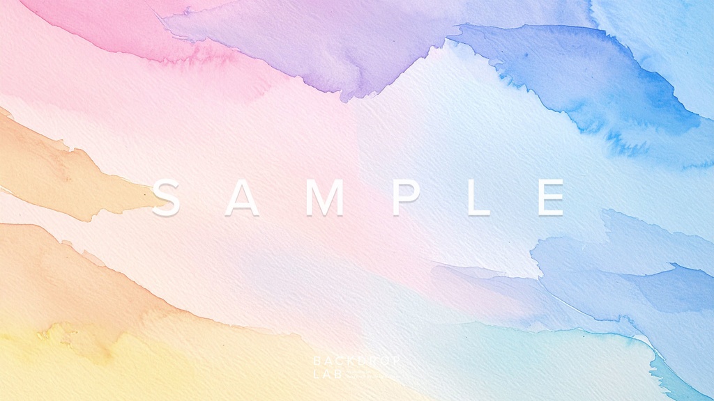 【背景】水彩テクスチャグラフィック(15枚セット)