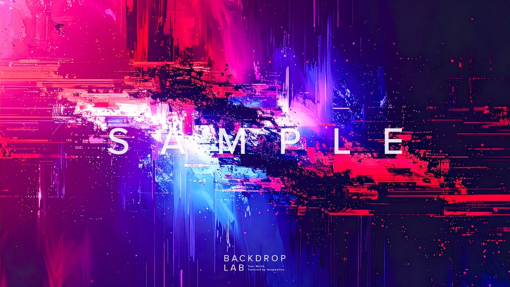 【背景】カラフルなペイントグラフィック(10枚セット)