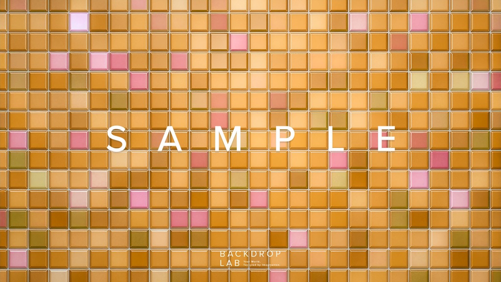 【背景】カラフルなモザイクタイルグラフィック(10枚セット)