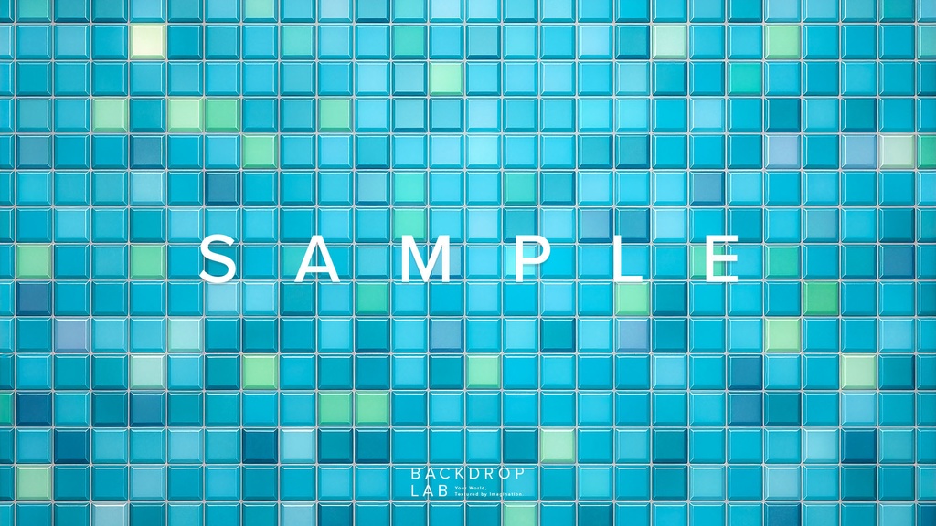 【背景】カラフルなモザイクタイルグラフィック(10枚セット)