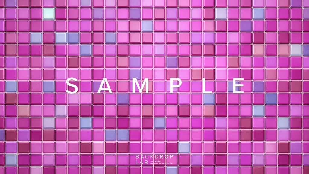 【背景】カラフルなモザイクタイルグラフィック(10枚セット)