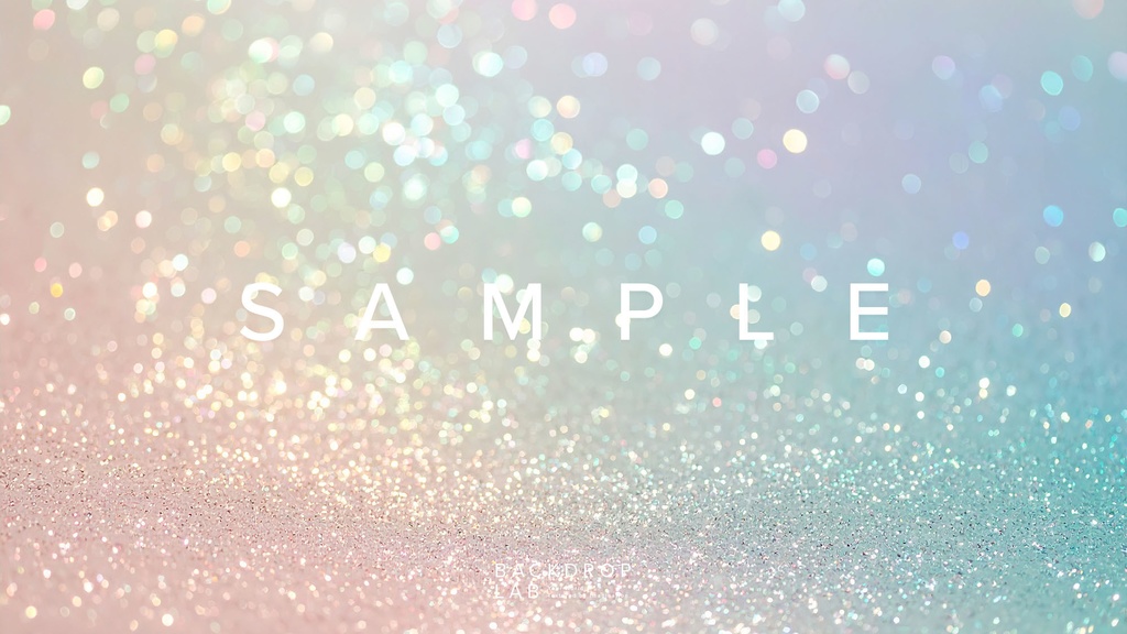 【背景セット】キラキラ光るパステルホログラム(15枚)