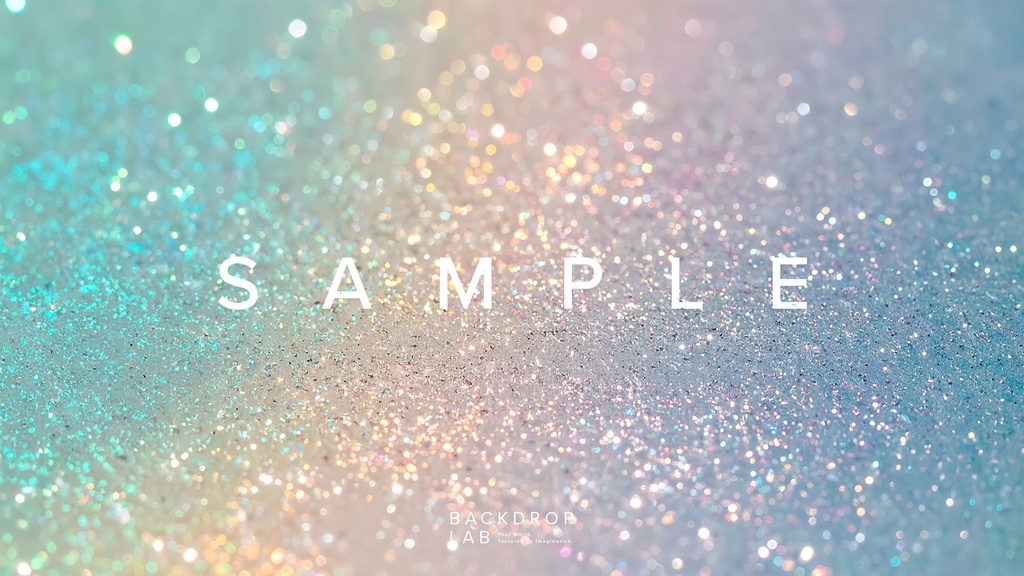 【背景セット】キラキラ光るパステルホログラム(15枚)