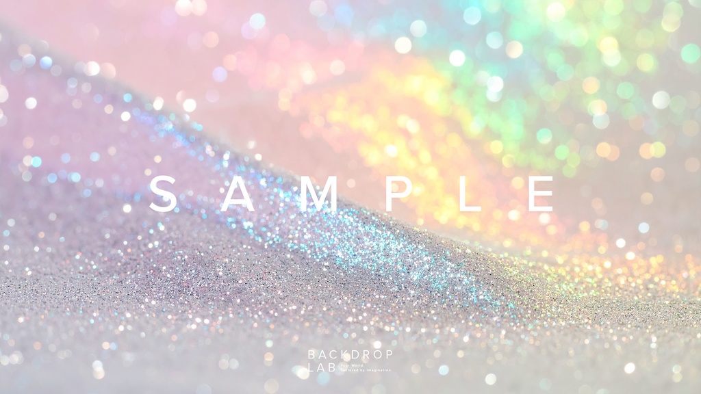 【背景セット】キラキラ光るパステルホログラム(15枚)