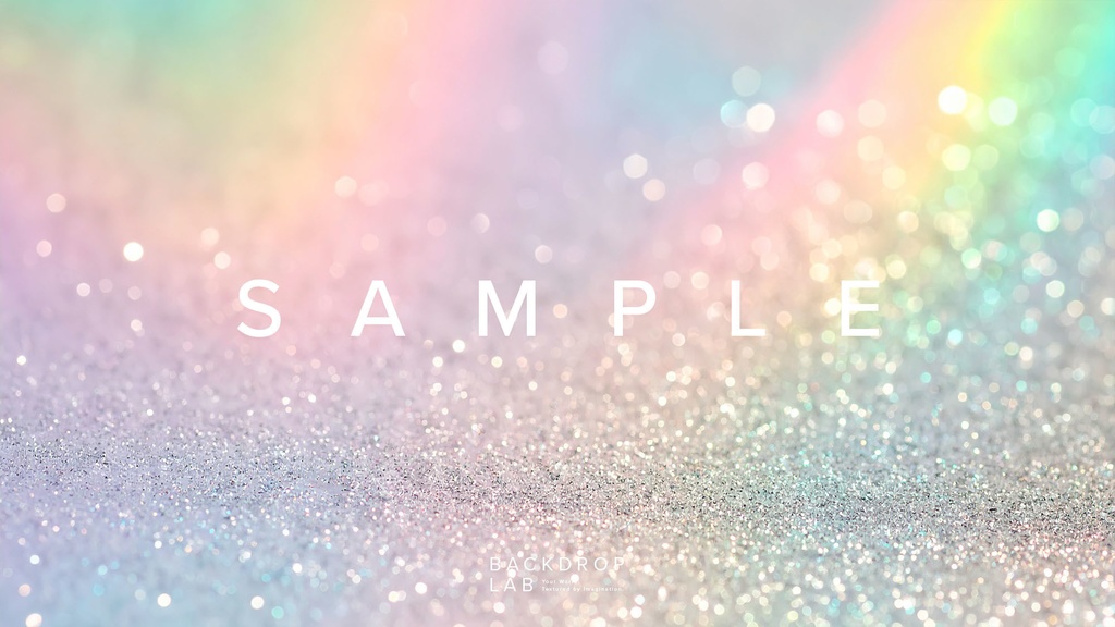 【背景セット】キラキラ光るパステルホログラム(15枚)