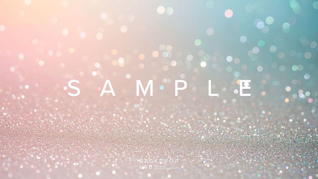 【背景セット】キラキラ光るパステルホログラム(15枚)