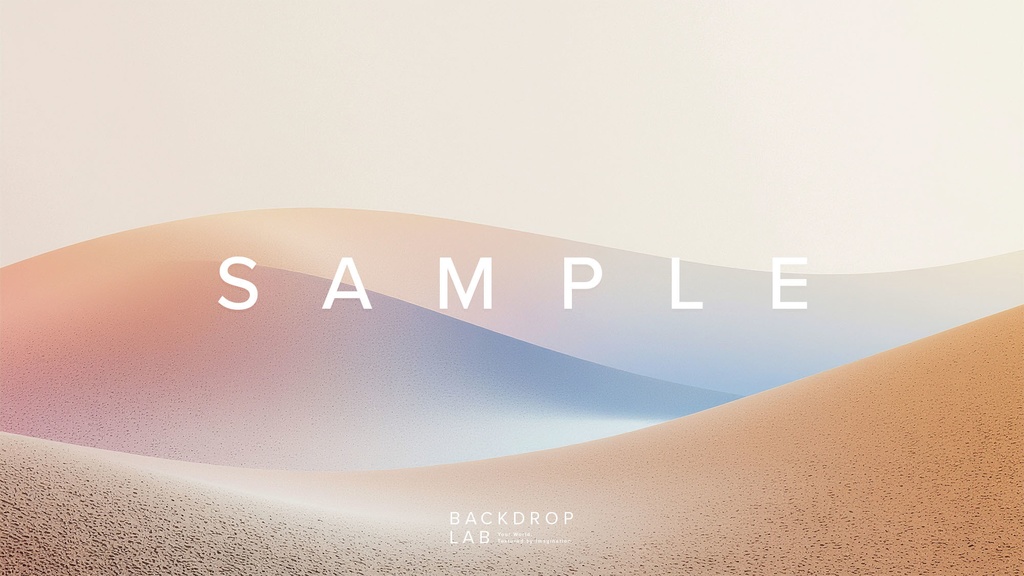 【背景セット】幻想的な砂丘のグラデーショングラフィック(10枚)