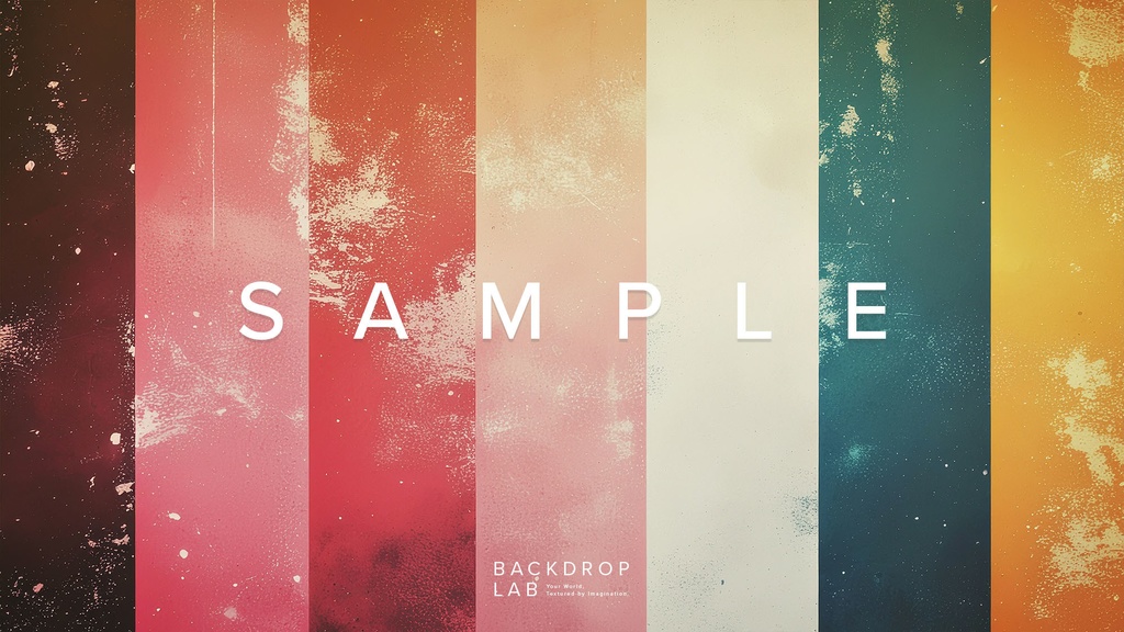 【背景】レトロストライプ グラフィック(15枚セット)