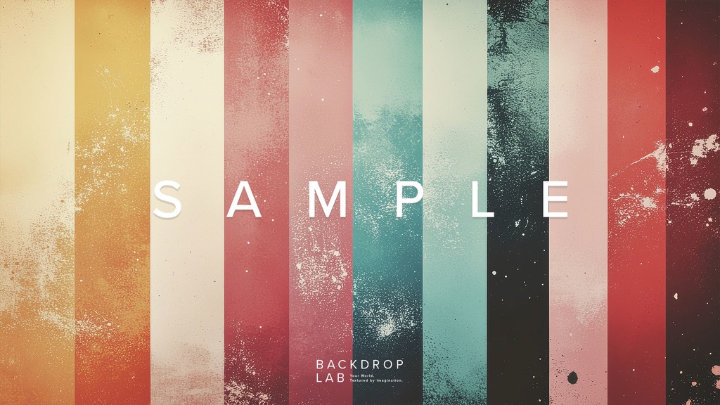 【背景】レトロストライプ グラフィック(15枚セット)