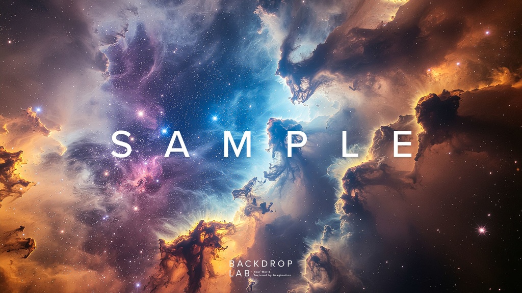 【背景セット】幻想的な宇宙・星雲背景コレクション(10枚)