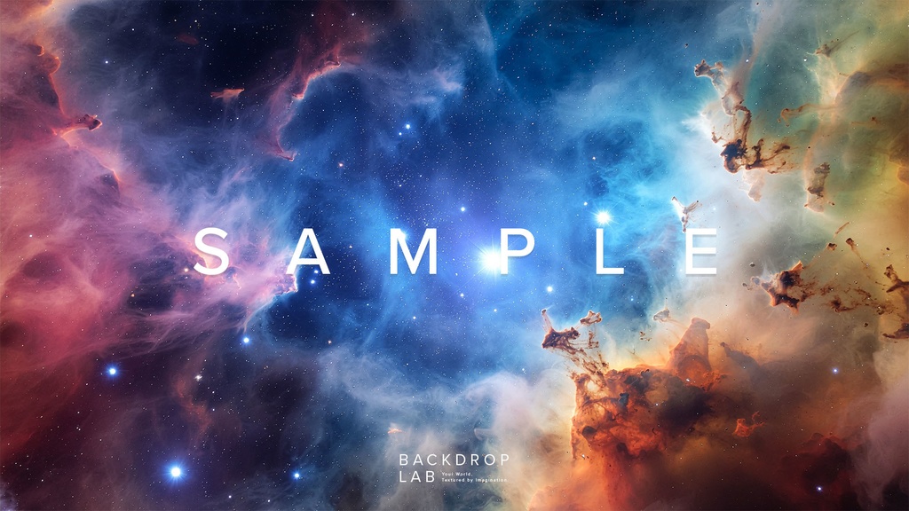 【背景セット】幻想的な宇宙・星雲背景コレクション(10枚)