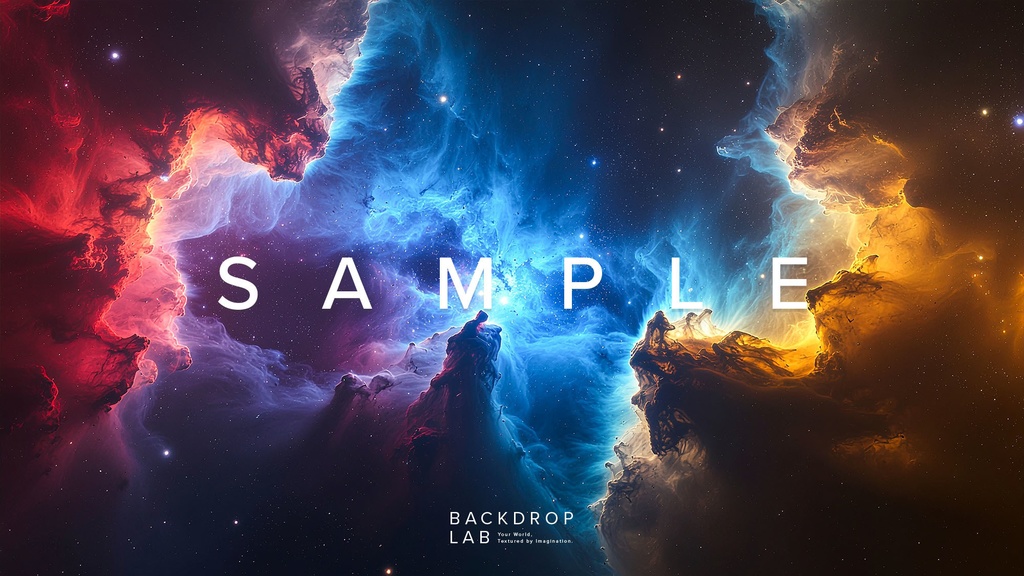 【背景セット】幻想的な宇宙・星雲背景コレクション(10枚)