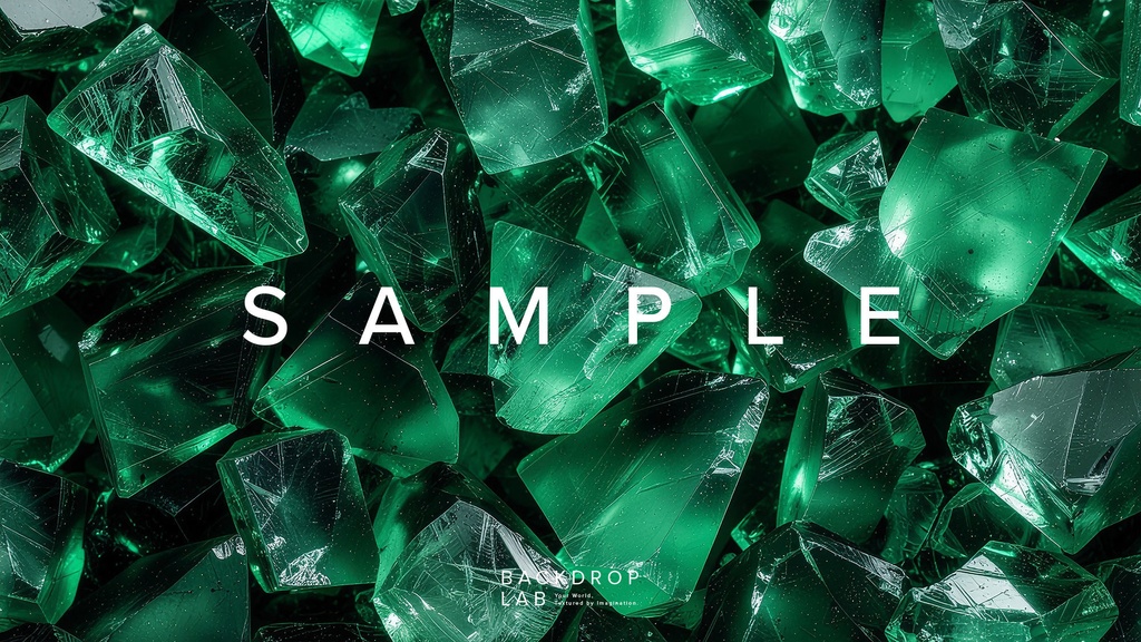 【背景セット】カラークリスタルストーン・コレクション(10枚)