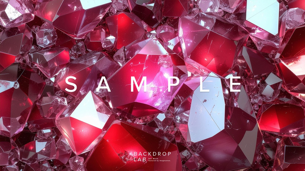 【背景セット】カラークリスタルストーン・コレクション(10枚)