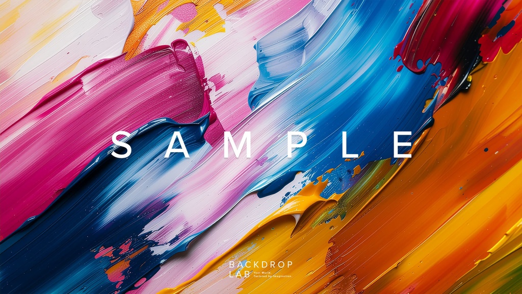 【背景セット】躍動感のあるペイントグラフィック(10枚)