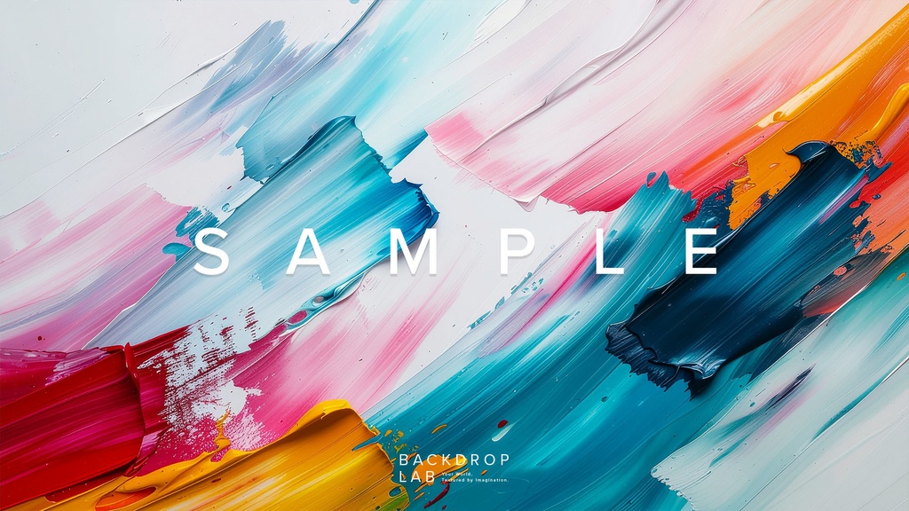 【背景セット】躍動感のあるペイントグラフィック(10枚)