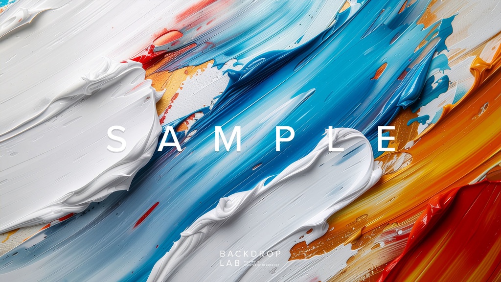 【背景セット】躍動感のあるペイントグラフィック(10枚)