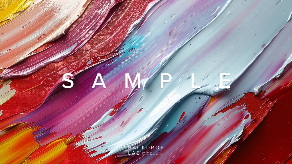 【背景セット】躍動感のあるペイントグラフィック(10枚)