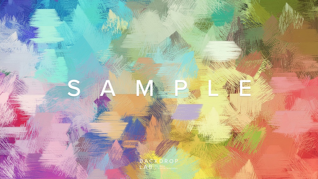 【背景セット】カラフル ブラッシュテクスチャ(15枚)