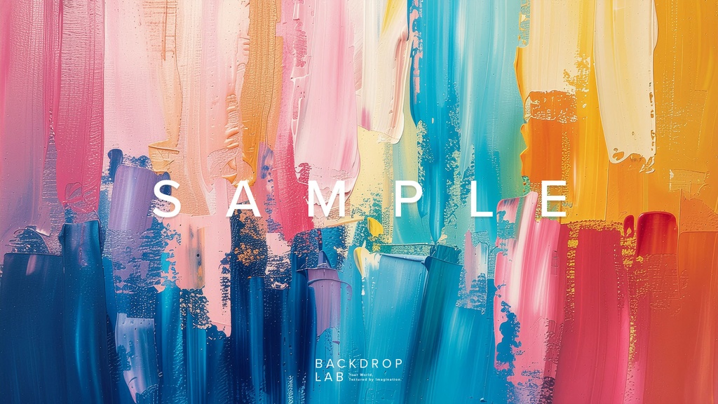 【背景セット】ペイントタッチ カラフルテクスチャ(10枚)