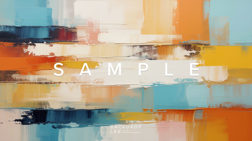 【背景セット】ペイントタッチ カラフルテクスチャ(10枚)