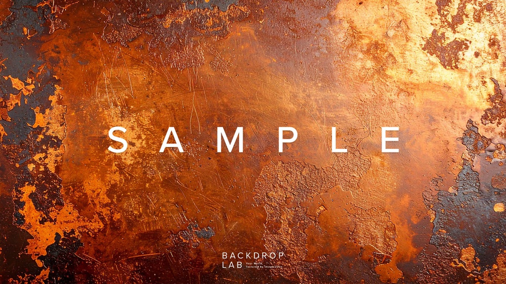 【背景セット】時を刻んだ錆び金属テクスチャ(10枚)