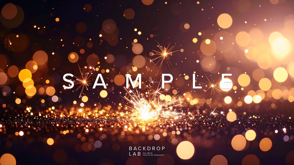 【背景セット】火花が舞うスパーク背景(10枚)