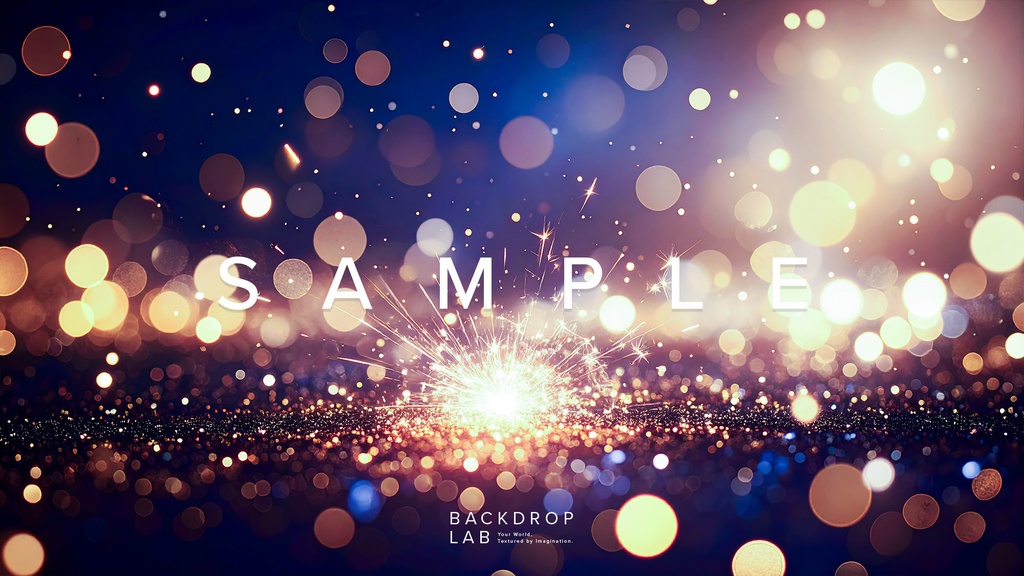 【背景セット】火花が舞うスパーク背景(10枚)