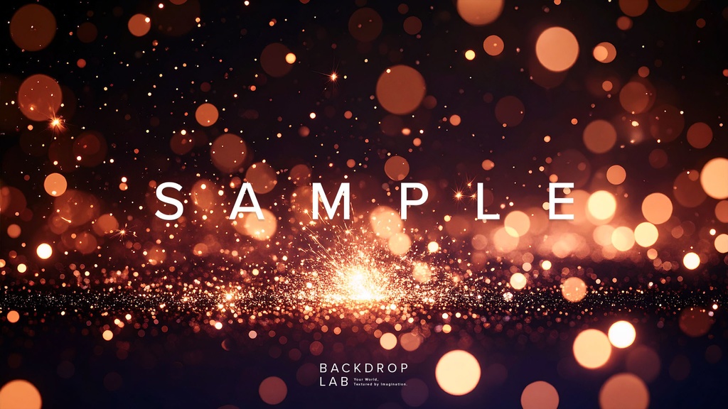 【背景セット】火花が舞うスパーク背景(10枚)