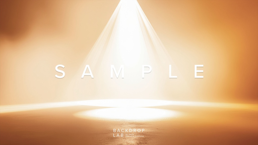 【背景セット】光が降り注ぐスポットライト(10枚)