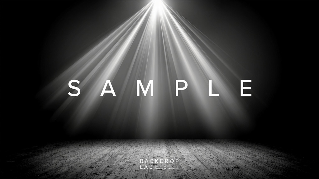 【背景セット】光が降り注ぐスポットライト(10枚)