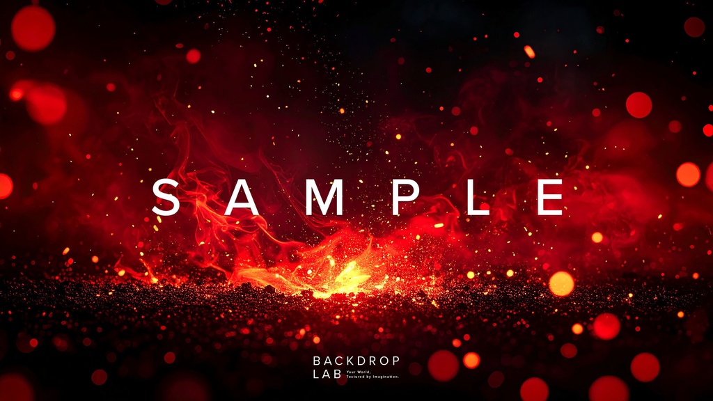 【背景セット】炎グラフィック背景(10枚)