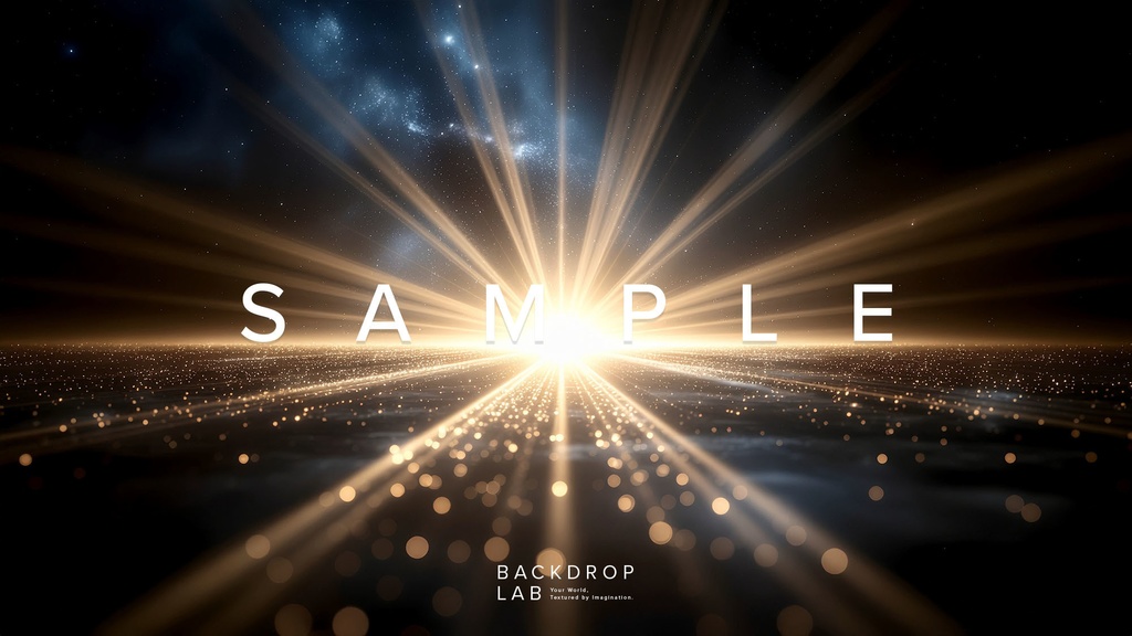 【背景セット】放射状の光エフェクトテクスチャ (10枚)